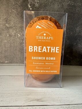 Village Naturals Therapy® Breathe Eucalyptus Menthol Shower Bomb